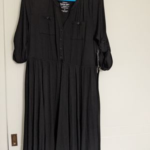 Black knit torrid dress